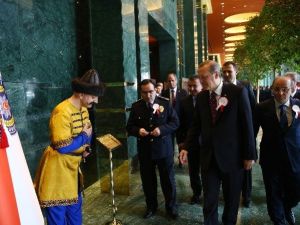 Polis Teşkilatı’nın Kuruluş Yıl Dönümünde Cumhurbaşkanı Erdoğan’a Sürpriz