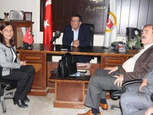 Akdeniz Belediyesi Eş Başkanları Mutlu Ve Türk’ten Mgc Yönetimine Ziyaret