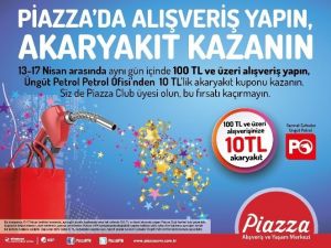 Piazza’dan Alışverişini Yap, Deponu Doldur