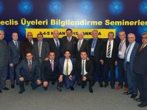 Ödemiş Ticaret Borsası TOBB Seminerine Katıldı