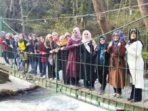 Gençler 1100 Metrede Kamp Yaptı