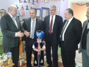 Ağır Ceza Reisi Saray’ı Ziyaret Etti