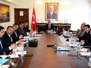 Vali Yardımcıları Ve Kaymakamlar Toplantısı Yapıldı