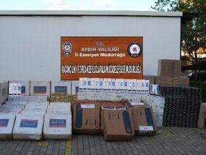 Aydın KOM'dan Kaçak Sigara Operasyonu