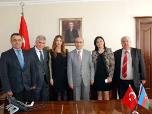 Azerbaycan Milletvekili Ganire Paşayeva’dan Vali Demirtaş’a Ziyaret