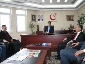 Kayseri ESDER’den Saadet Partisi İl Başkanlığı’na Ziyaret