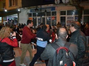 Belediyenin Halkla Buluşma Gününde Soru Sormak İsteyen Vatandaşa Zabıta Engeli