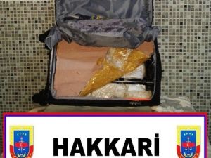 Yolcunun Valizinde 3 Kilo 850 Gram Eroin Ele Geçirildi