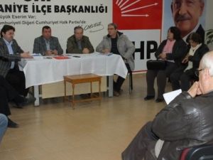 Burhaniye’de CHP’li Meclis Üyeleri Basın Toplantısı Yaptı