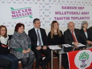 HDP, Samsun Adaylarını Tanıttı