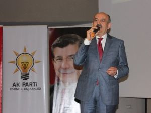 Sağlık Bakanı Müezzinoğlu Edirne’de Partililerle Bir Araya Geldi