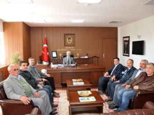 Damızlık Sığır Yetiştiricileri Birliği’den Vali Koca’ya Ziyaret