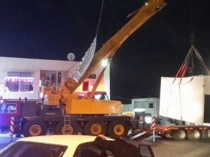 Bodrum’da Kaçak Yapı Vinç İle Kaldırıldı
