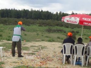 Kadirli’de Avcılar Ve Atıcılar Trap Yarışmasında Buluştu