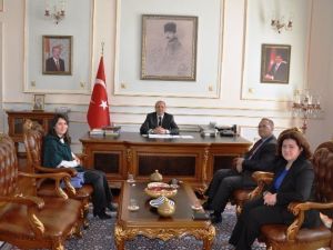 İHA’dan Tekirdağ Valisi Salihoğlu’na Ziyaret