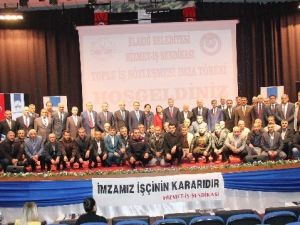 Elazığ Belediyesi’nde Toplu İş Sözleşmesi Sevinci