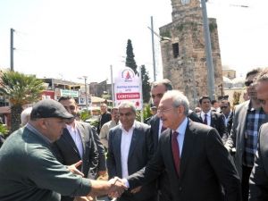 CHP Genel Başkanı Kılıçdaroğlu Antalya’da Esnafı Ziyaret Etti