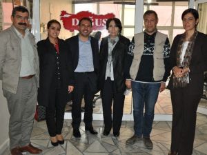 HDP’den İHA Batman Bürosuna Ziyaret