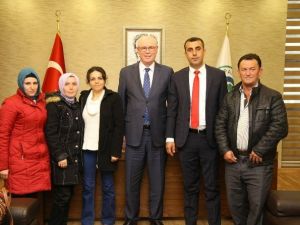 CHP İlçe Teşkilatından Başkan Kurt’a Ziyaret