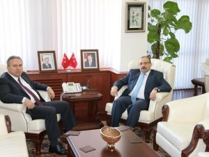 Ustaoğlu, Vali Fidan’ı Ziyaret Etti