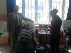 Sakintepe’de Kan Bağışı Kampanyası