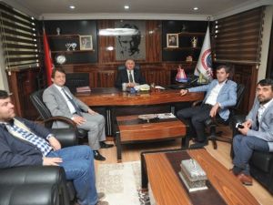 Birkan’dan Başkan Çağlayan’a Ziyaret