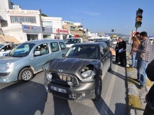 Bodrum’da Zincirleme Kaza