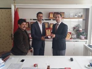 Engelliler Gücüspor’dan Kaymakam Ermiş’e Ziyaret