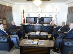 Çaycuma Yükseköğretim Kurumlarını Destekleme Derneği’nden BEÜ Rektörü Özer’e Teşekkür Ziyareti