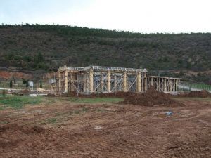Esire Termal Turizm Merkezine Saatlik Banyo Yapımına Başlandı