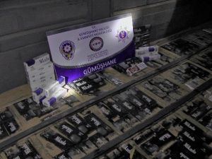 Gümüşhane’de 17 Bin 950 Paket Kaçak Sigara Ele Geçirildi
