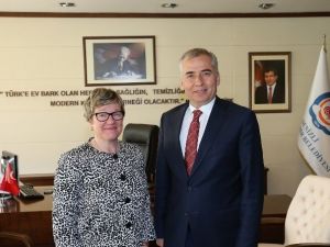 Finlandiya Büyükelçisi’nden Başkan Zolan’a Ziyaret