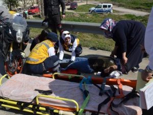 Eskişehir’de Trafik Kazası, 2 Yaralı