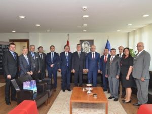 Tunus Büyükelçisi Tekaya Mersin Üniversitesi’ni Ziyaret Etti