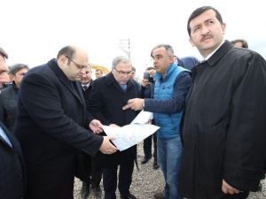 TOKİ Başkanı Turan Aziziye’de