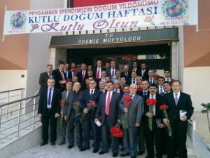 Ödemiş’te Kutlu Doğum Haftası İçin Kortej Yürüyüşü