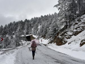 Zigana Karlı Ve Buzlu Örtüsünü Bu Kez Nisan Ayında Giydi
