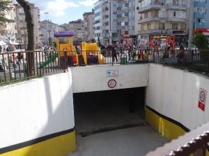Çerkezköy Otoparkına 7 Gün 24 Saat Güvenlik