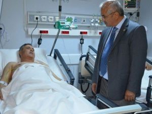 Milletvekili Demir, Kalp Krizi Geçiren Başkan Şaşmaz’a Ziyaret Etti