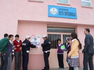 Oltu’da Trafik Haftası Hazırlıkları