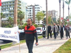 Mersin’de ’Sağlıklı Yaşam Yürüyüşü’