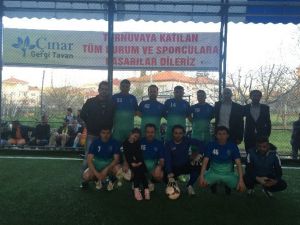 Gölbaşı’da, Kurumlararası Halı Saha Futbol Turnuvası Başladı