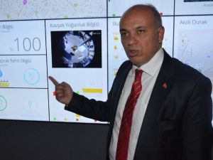 Akıllı Kent’in Koordinasyon Merkezini İlk Basın Mensupları Gezdi