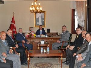 Muhtarlardan Vali Güner’e Ziyaret