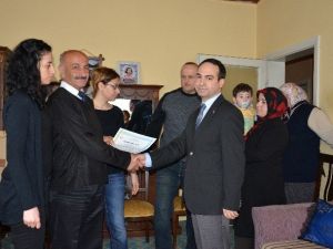 Organ Bağışı Yapan Aileye Teşekkür Belgesi