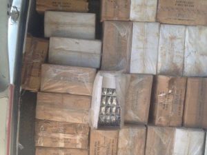 Saman Çuvalına Gizlenmiş 62 Bin Paket Kaçak Sigara Ele Geçirildi