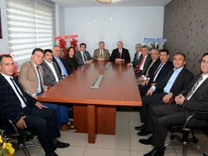Bilgiç Ve Yumuşak’a “Hayırlı Olsun” Ziyaretleri