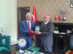 Yeşilay Derneğinden, Müftülüğe Ziyaret