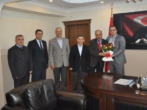 Müftü Elçi’den Kaymakam Arıkan’a Kutlu Doğum Ziyareti