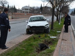 Kayseri’de Trafik Kazası: 1 Yaralı